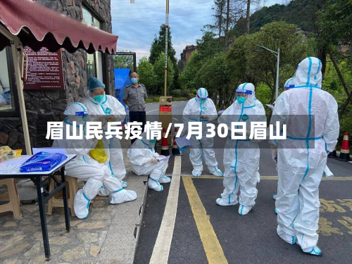 眉山民兵疫情/7月30日眉山-第2张图片