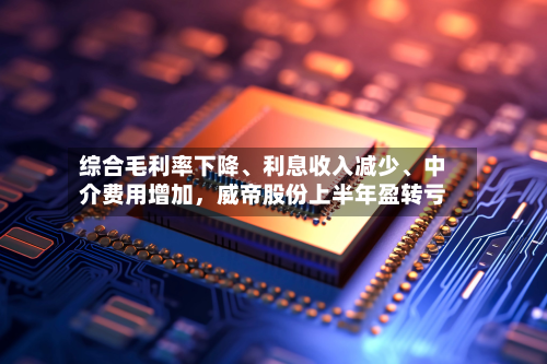 综合毛利率下降、利息收入减少、中介费用增加,威帝股份上半年盈转亏-第3张图片